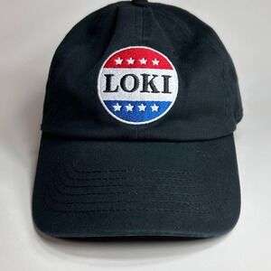 Marvel Loki For President Baseball Hat Dad Cap Black OSFM Vote Loki TVA Hat